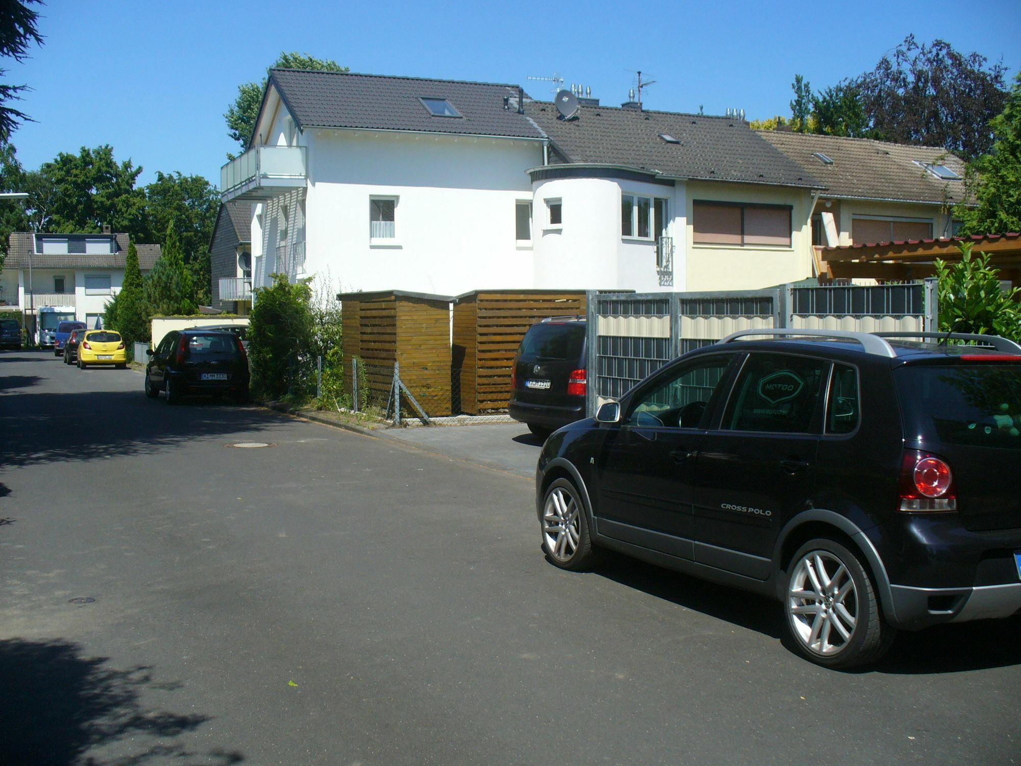 Ferienwohnung Rheinaue ケルン エクステリア 写真